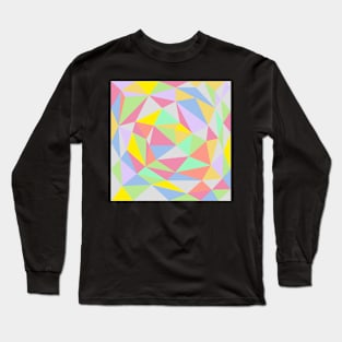 Multi-colored square. Long Sleeve T-Shirt